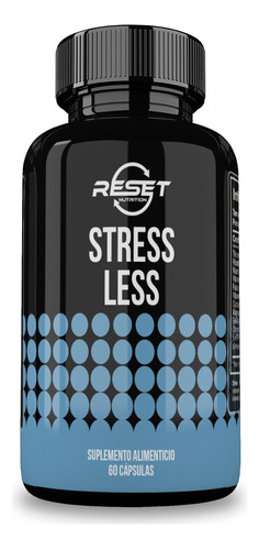 Reset Nutrition | Stress Less | B12,gaba, 5htp | 60 Cápsulas