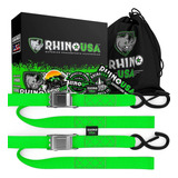 Pack X 2 Correas De Amarre 3,8 Cm X 244 Cm Rhino Usa