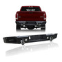 Parachoque Trasero Negro 4 Luz Led + Anillo Para Dodge Ram Dodge Ram