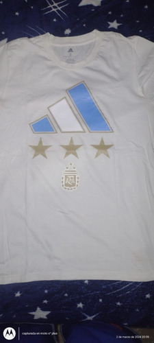 Remera Selección Argentina 3 Estrellas 