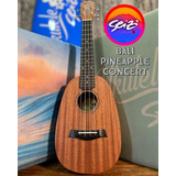 Ukulele Seizi Bali Pineapple Concert Elétrico Sapele