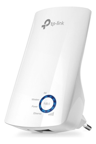 Amplificador De Señal Wifi N300 De 300 Mbps Tp-link Tl-wa850re, Color Blanco, 110 V/220 V