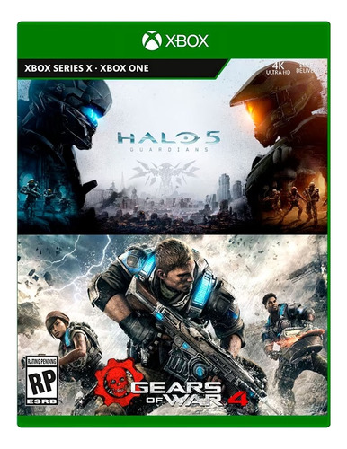 Pack De Juegos: Gears Of War 4 Y Halo 5: Guardians Para Xbox