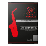 Palheta Gonzalez Classic Sax Alto Nº 2,0 (caixa C/ 10)