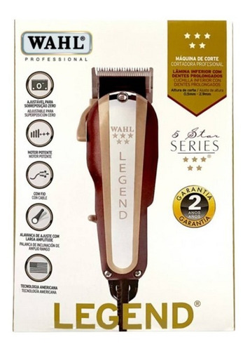 Cortadora De Pelo Wahl Professional 5 Star Legend 8147 