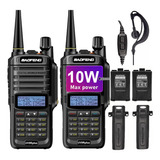 2 Radio Baofeng Uv-9r Plus Walkie Talkies Doble Banda,8w