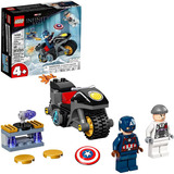 Lego Marvel - Capitán América Contra Hydra Cantidad De Piezas 49