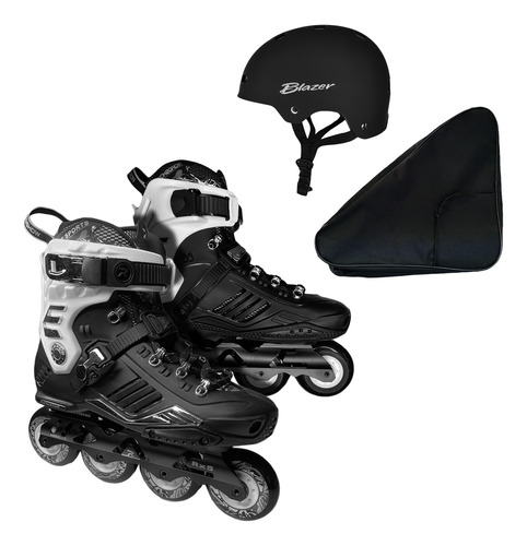 Patines Profesionales En Linea Roadshow  + Casco + Mochila