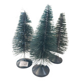 Mini Árvore De Natal Para Mesas De Escritório - 27cm Kit 5un