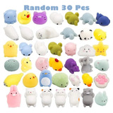 30pcs Mochi Squishy Squeeze Toys Juguetes De Animales Color Random