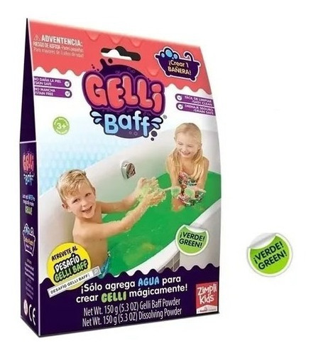 Slime Baff 150gr Convierte Tu Bañera En Slime 