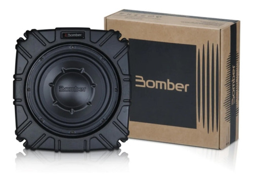 Caixa Passiva Bomber Slim Selada Subwoofer 8 200w Rms 