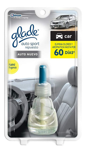 Glade Auto Sport Repuesto Para Difusor, Aromatizante Para Au