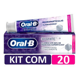 Kit Com 20 Cremes Dentais Oral-b Brilliant Fresh 70g
