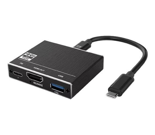 Adaptador Hub Usb Tipo C A Usb 3.0 - Hdmi - Usb C