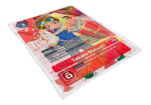 Cobija Frazada Digimon Personalizada Carta A Elegir 1x1.5m