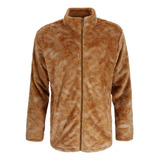 Chaqueta Peludo Topo Hombre Khaki Doite