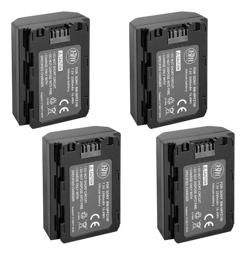 Baterias Np-fz100 Para Sony Alpha 1,zv-e1 Fx3 Fx30  4un 