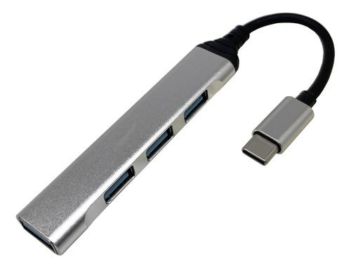 Hub Usb Otg Type-c 4 Porta Pc/smartphone/tablet - A058