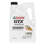  Castrol Gtx Aceite  5w20 Ultraclean 4.73 Litros