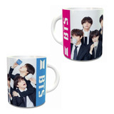 Taza De Ceramica Personalizada Bts K-pop 