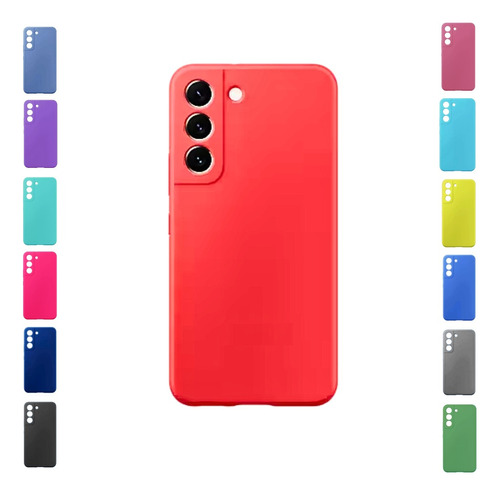 Funda Silicona Felpa Para Samsung S22 S22 Plus S22 Ultra