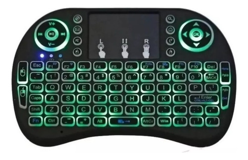 Mini Teclado Controle Sem Fio Para Smart Tv Pc Flx