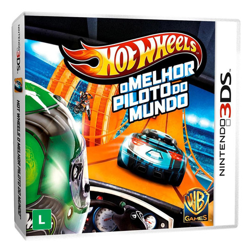 Jogo Nintendo 3ds Hot Wheels O Melhor Piloto Do Mundo