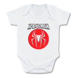 Mameluco Spiderman Body Bebé Super Heroe Marvel Araña