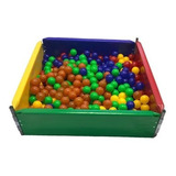 Cercado Madeira 1 X 1 Piscina De Bolinhas Infantil Crianças 