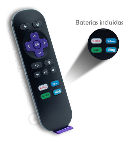 Control Remoto Smart Tv Roku Express, Roku Le