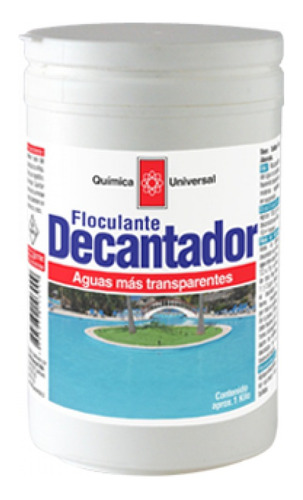 Floculante Decantador 1 Kg Para Piscinas Quimica Universal