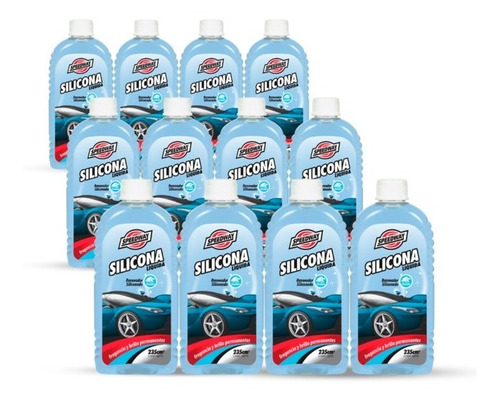 Silicona Liquida Para Auto Speedway X 235cc Ocean X 12 Un