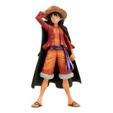 Figura Luffy One Piece 18 Cm Con Caja  Anime  