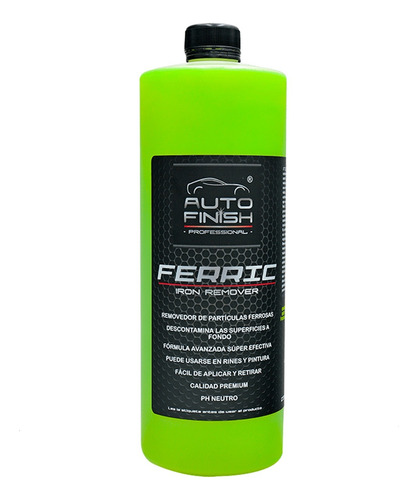 Autofinish Ferric Descontaminador Ferrico Rin Pintura 1 Lt