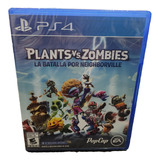 Plantas Vs Zombies La Batalla... Ps4 - Fisico Nuevo Sellado