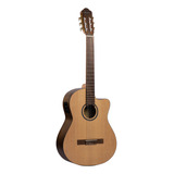 Guitarra Electroclásica Bamboo Balance Spruce 39 Con Funda Acolchada
