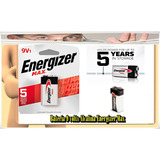  Bateria 9 Volts Alcalina Energizer Max - Caba -