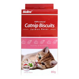 Snack Galletas De Catnip Y Salmon Bioline