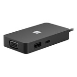 Hub De Viaje Usb-c, Vga, Ethernet Y Hdmi Microsoft - Negro