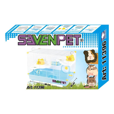 11396 Sevenpet Mansion Azul 60x36x42 Cm | Envío gratis