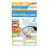 Etiqueta Autoadhesiva Resistente Al Agua Adetec