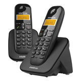 Telefone Sem Fio Intelbras Ts 3110 + 1 Ramal Ts 3111 Preto