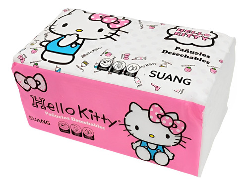 Pañuelos Desechables Hello Kitty Triple Hoja Suaves 84 Und