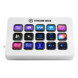  Teclado De Funciones Elgato Stream Deck Mk2 Blanco 15 Tecla