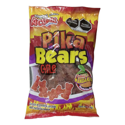 Gomitas Mandarina Enchilada 1kg Acidul Oso Picante y Dulce | MercadoLibre