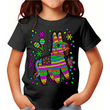 Piñata Burrito Camiseta Niño Impresa  Kutusos Kids
