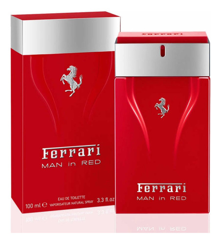 Ferrari Man In Red 100 Ml Para Homem