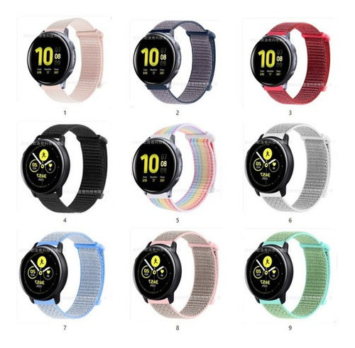 Correas Nylon Compatible Samsung Active 2 / Watch 20mm