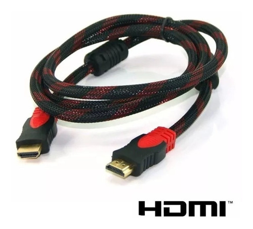 Cable Hdmi 1.5 Metros Mallado Alta Resistencia Doble Filtro